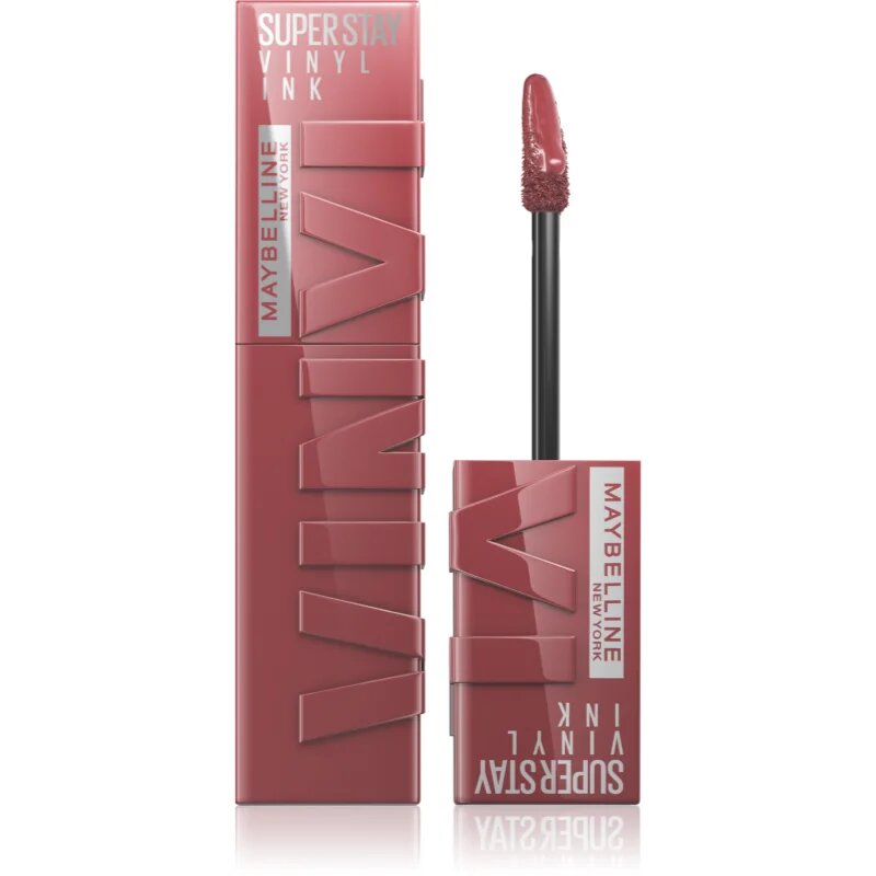 MAYBELLINE NEW YORK SuperStay Vinyl Ink dlouhotrvající tekutá rtěnka 40 WITTY 4.2 ml