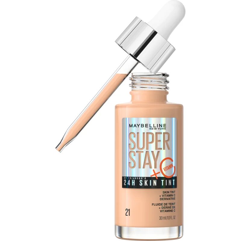 MAYBELLINE NEW YORK SuperStay Vitamin C Skin Tint sérum pro sjednocení barevného tónu pleti odstín 21 30 ml