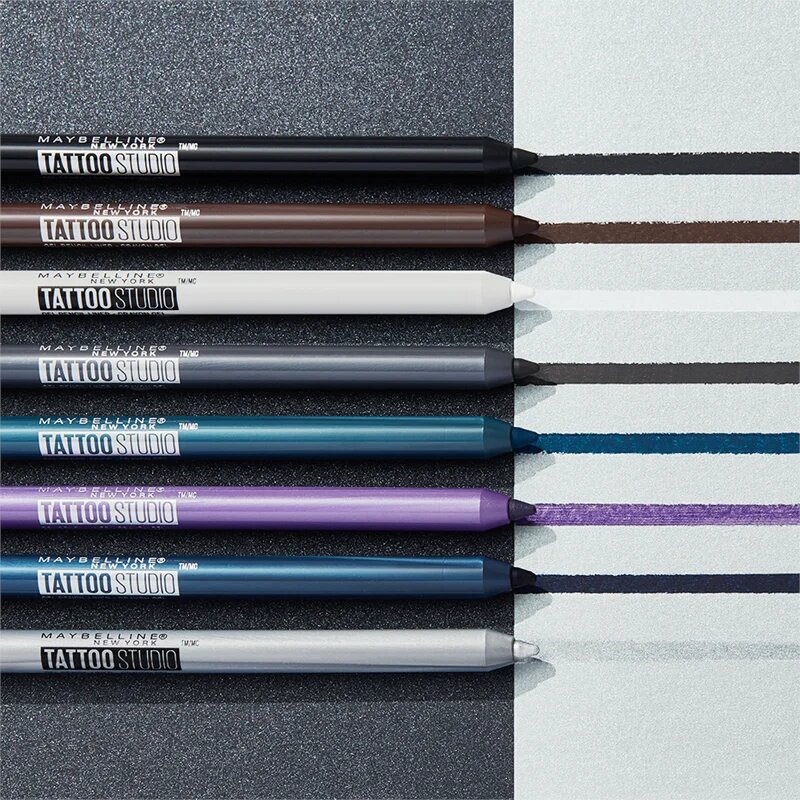 MAYBELLINE NEW YORK Tattoo Liner Gel Pencil gelová tužka na oči odstín 900 Deep Onyx 1.3 g