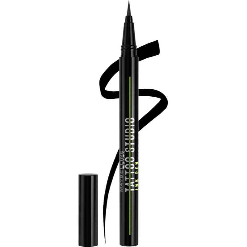 MAYBELLINE NEW YORK Tattoo Liner Ink Pen linka na oči ve fixu odstín Black 1 ml