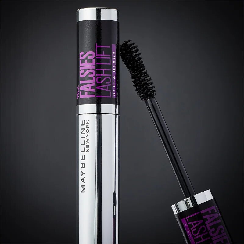 MAYBELLINE NEW YORK The Falsies Lash Lift Extra Black řasenka pro prodloužení a zahuštění řas 9.6 ml