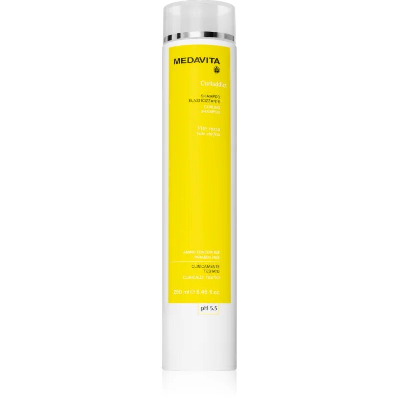 Medavita Curladdict Curling Shampoo hydratační šampon pro vlnité a kudrnaté vlasy 250 ml