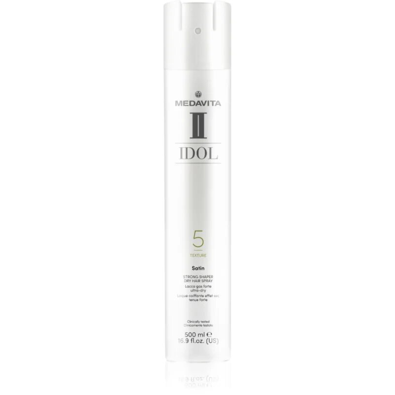 Medavita IDOL Satin ultrasuchý lak na vlasy 500 ml