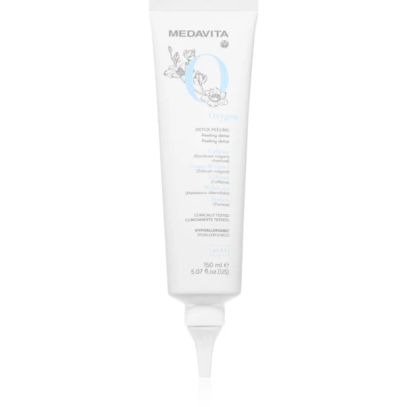 Medavita Oxygen Detox Peeling regenerační peeling na vlasy a vlasovou pokožku 150 ml