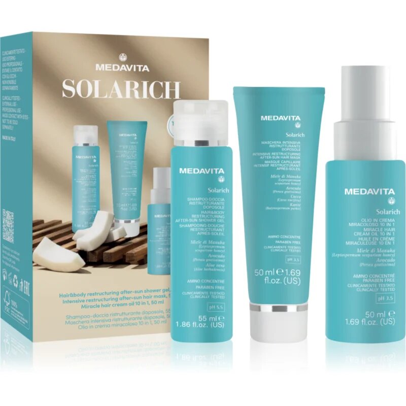 Medavita Solarich Travel Set cestovní sada pro pobyt na slunci