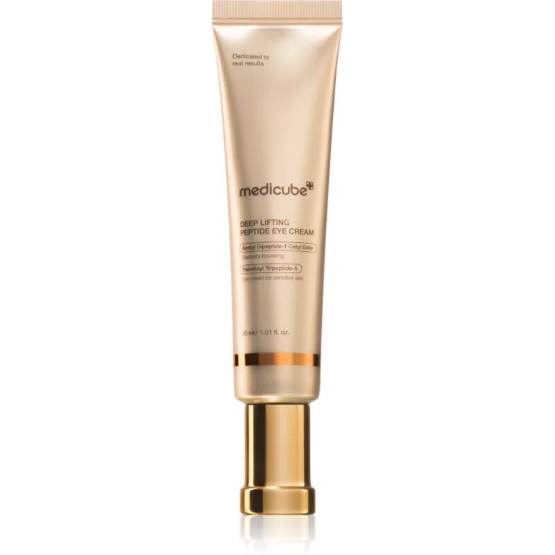 Medicube Deep Lifting Peptide Eye Cream intenzivní oční krém proti vráskám a tmavým kruhům 30 ml