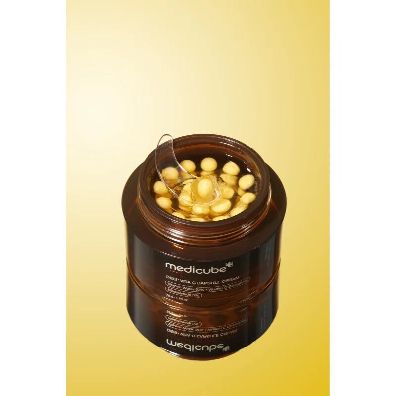 Medicube Deep Vita C Capsule Cream rozjasňující krém pro pleť s hyperpigmentací 55 g