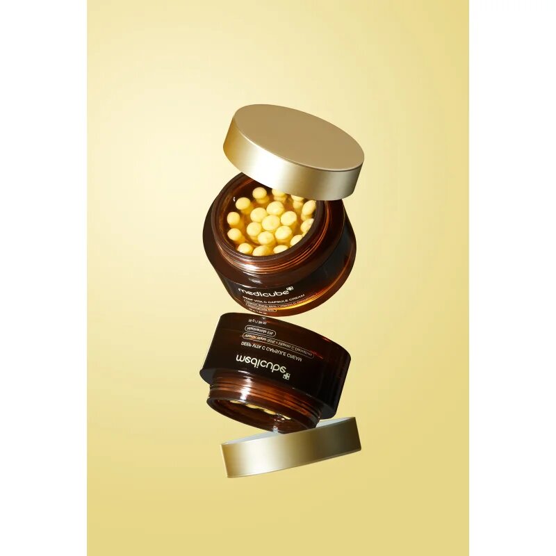 Medicube Deep Vita C Capsule Cream rozjasňující krém pro pleť s hyperpigmentací 55 g