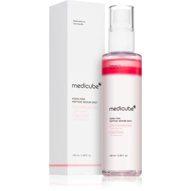 Medicube PDRN Pink Glutathione Serum Mist rozjasňující pleťové sérum se zpevňujícím účinkem ve spreji 100 ml