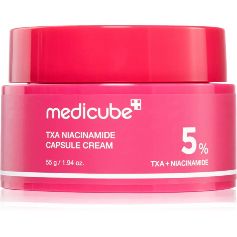 Medicube TXA Niacinamide Capsule Cream rozjasňující krém proti tmavým skvrnám 55 ml