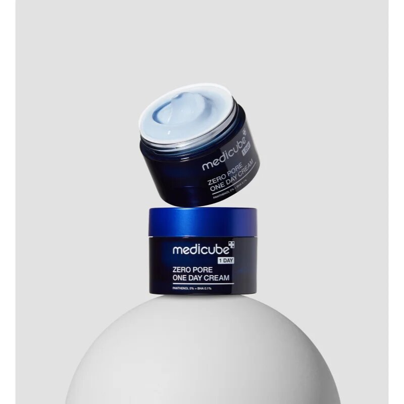 Medicube Zero Pore One Day Cream lehký hydratační krém pro stažení pórů 50 ml
