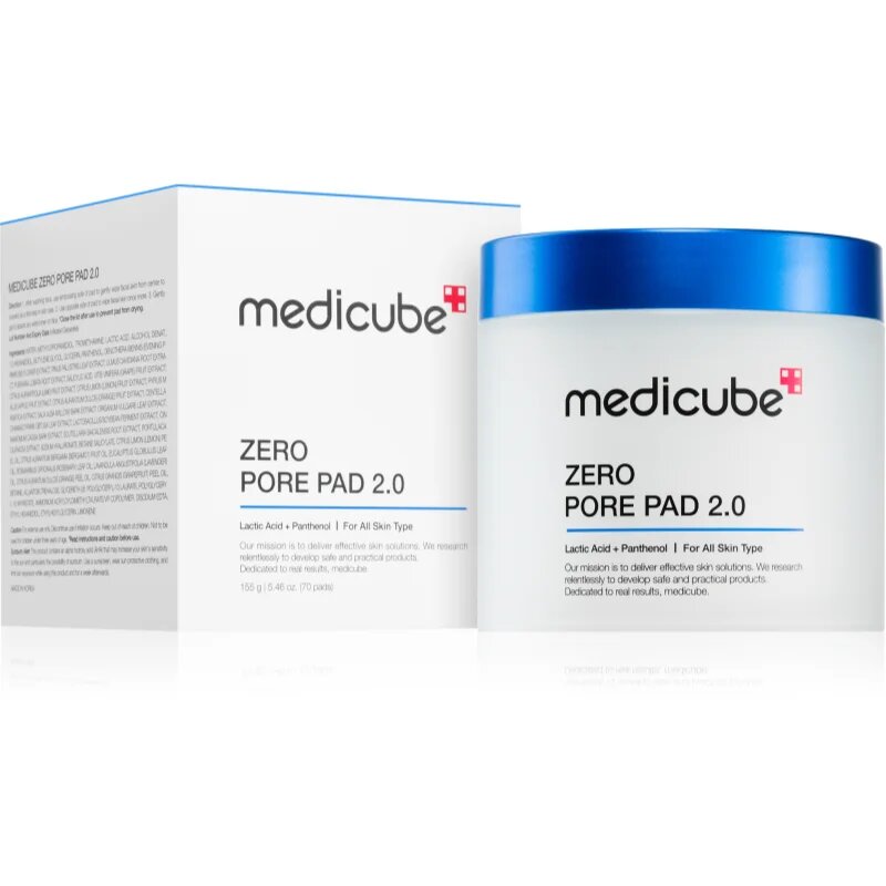 Medicube Zero Pore Pad exfoliační polštářky pro vyhlazení pleti a minimalizaci pórů 70x1 ks