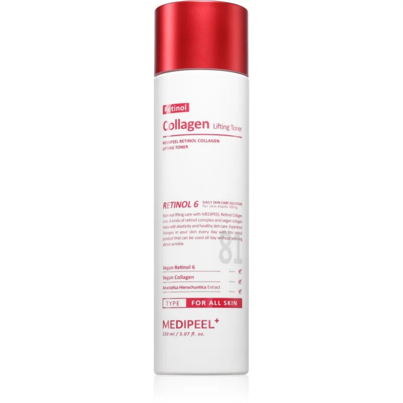 MEDIPEEL+ Collagen hydratační a liftingové tonikum 150 ml