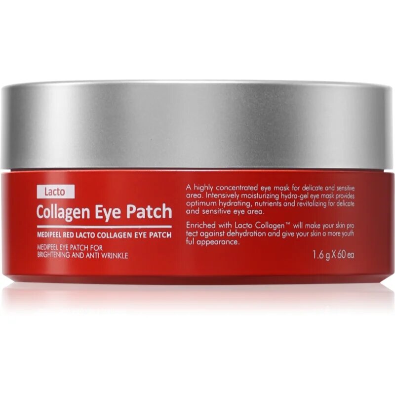 MEDIPEEL+ Collagen hydrogelová maska na oční okolí s kolagenem 1.6 g