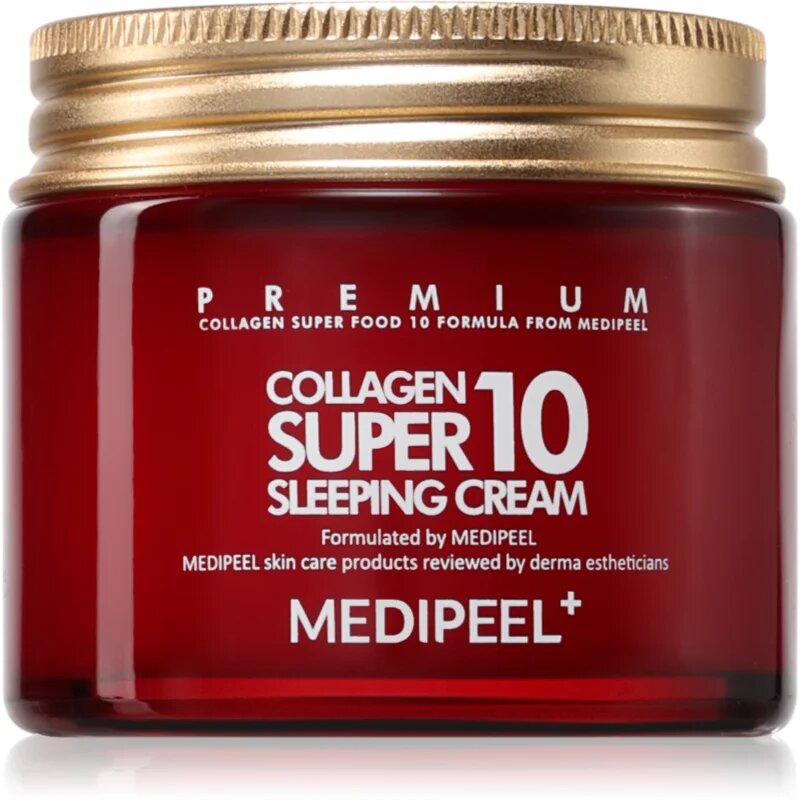 MEDIPEEL+ Collagen Super 10 noční krém proti vráskám 70 ml