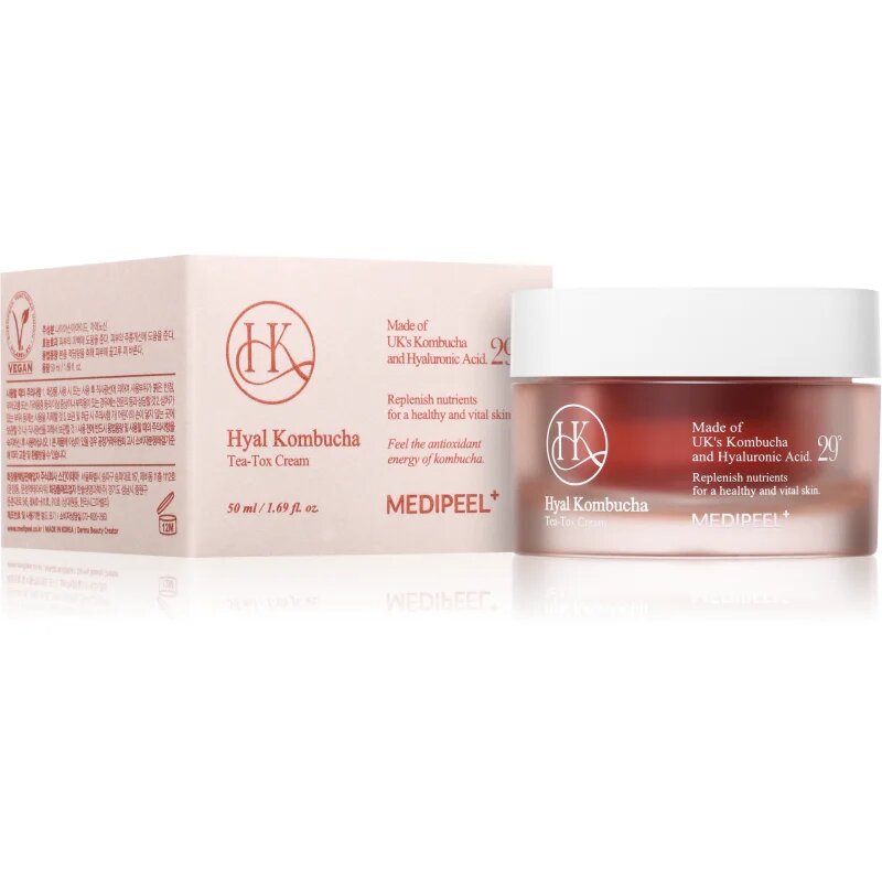MEDIPEEL+ Hyal Kombucha hydratační krém na obličej 50 ml