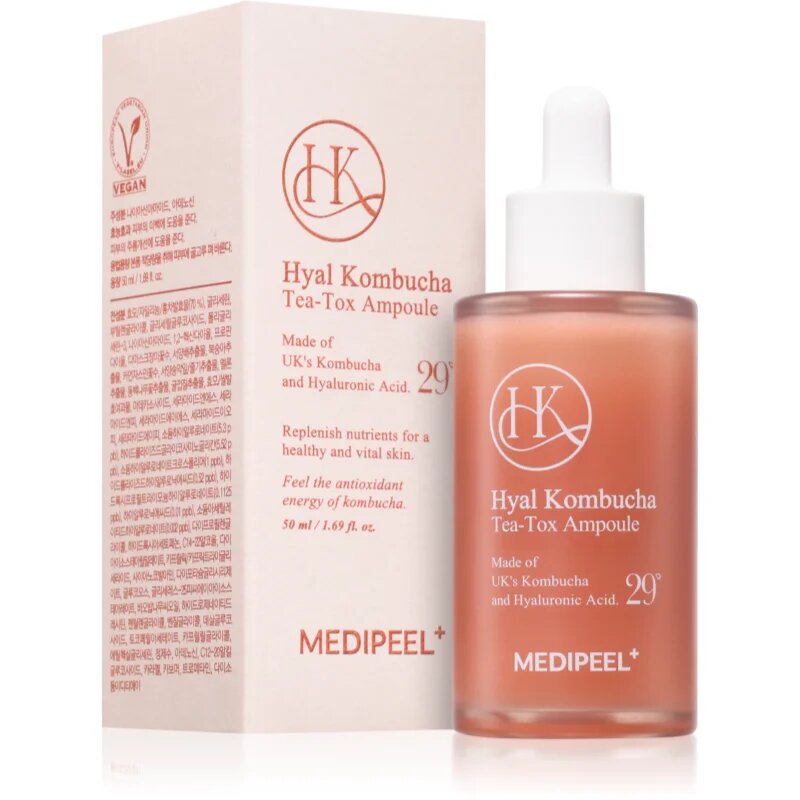MEDIPEEL+ Hyal Kombucha hydratační sérum na obličej 50 ml