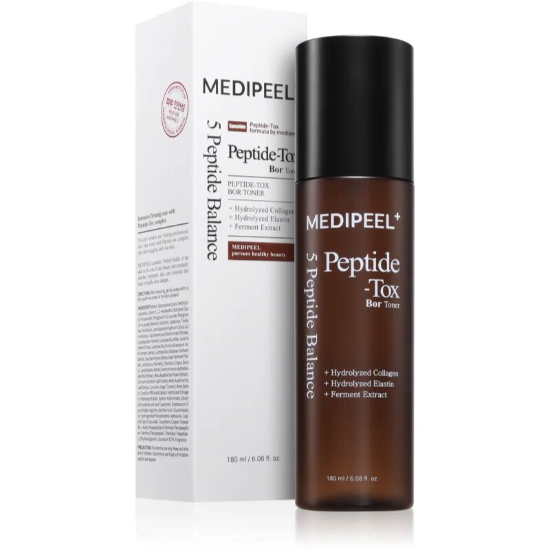 MEDIPEEL+ Peptide Tox hydratační a liftingové tonikum na obličej 180 ml