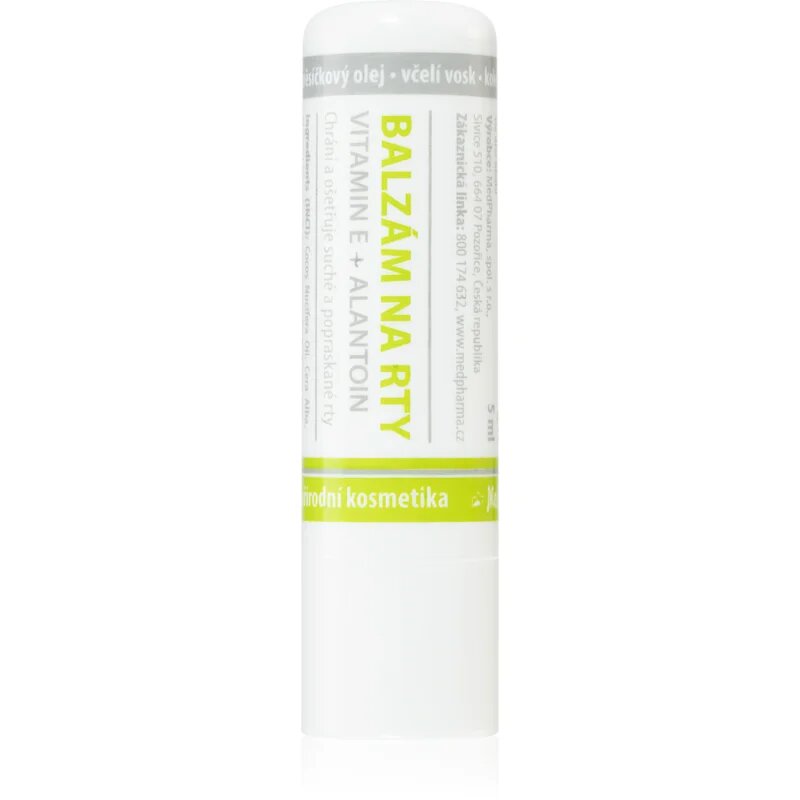 MedPharma Balzám na rty s vitaminem E a alantoinem balzám na rty s vitamínem E 4.8 g