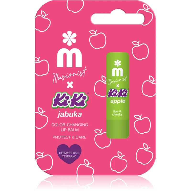 Melem KiKi Apple tónovací balzám na rty a tváře 4.5 g