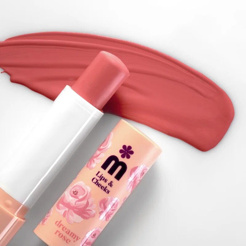Melem Lips&Cheeks Dreamy Rose tónovací balzám na rty a tváře 4.5 g