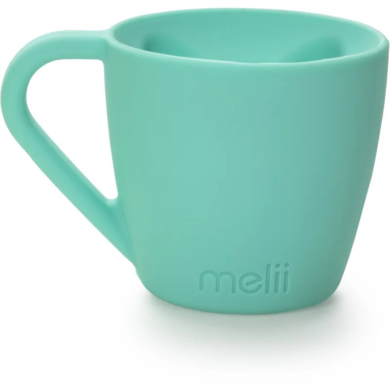 Melii Silicone Bear Mug hrnek Blue 200 ml