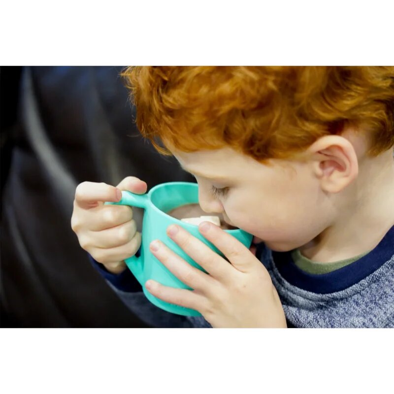 Melii Silicone Bear Mug hrnek Blue 200 ml