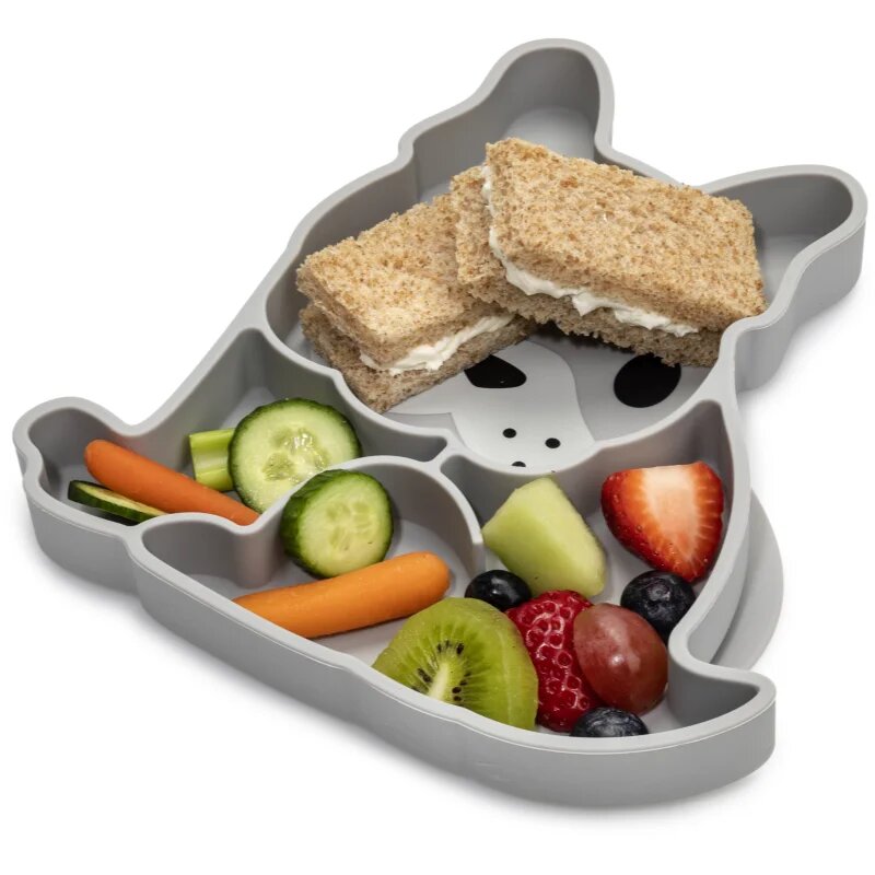 Melii Silicone Suction Plate talíř s přísavkou Bulldog 1 ks