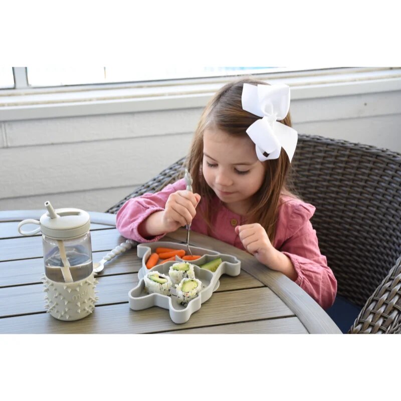 Melii Silicone Suction Plate talíř s přísavkou Bulldog 1 ks