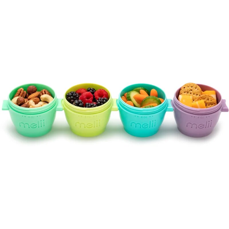 Melii Snap&Go miska na svačinku 4x118 ml