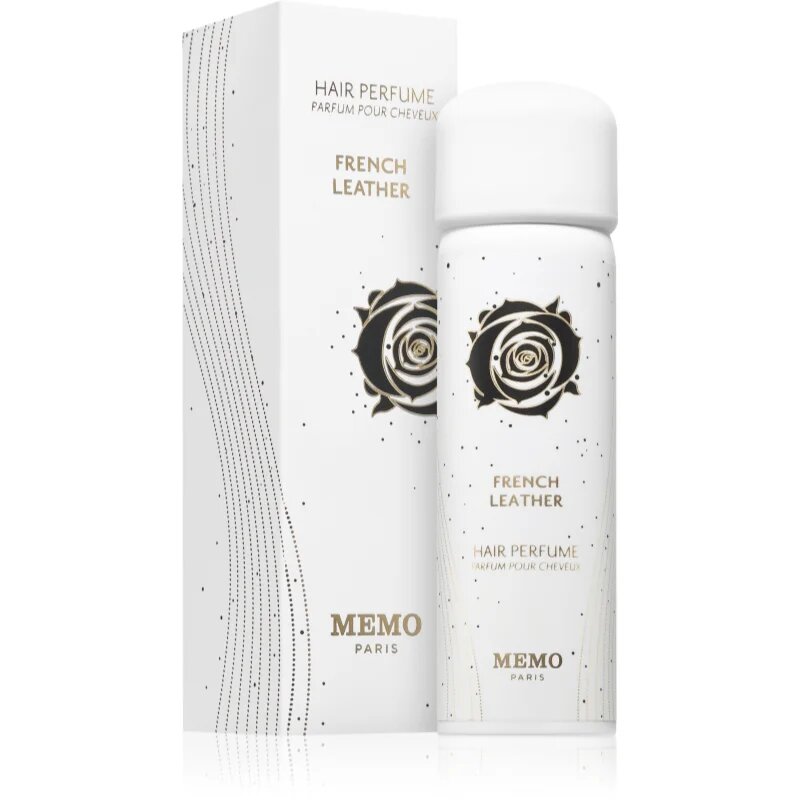 Memo Paris French Leather parfémovaná mlha do vlasů unisex 80 ml