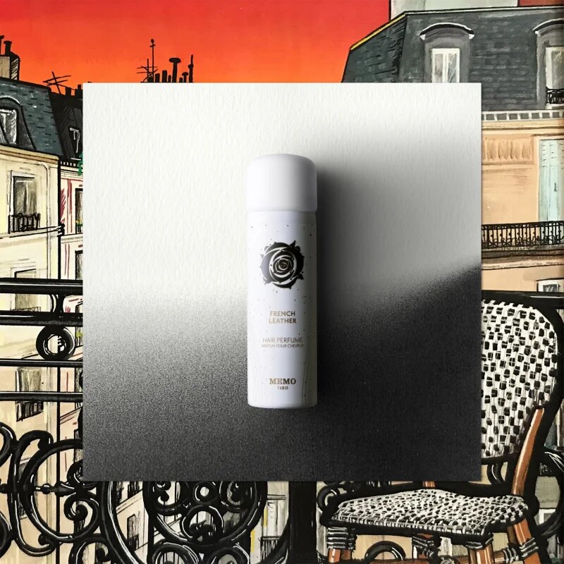Memo Paris French Leather parfémovaná mlha do vlasů unisex 80 ml