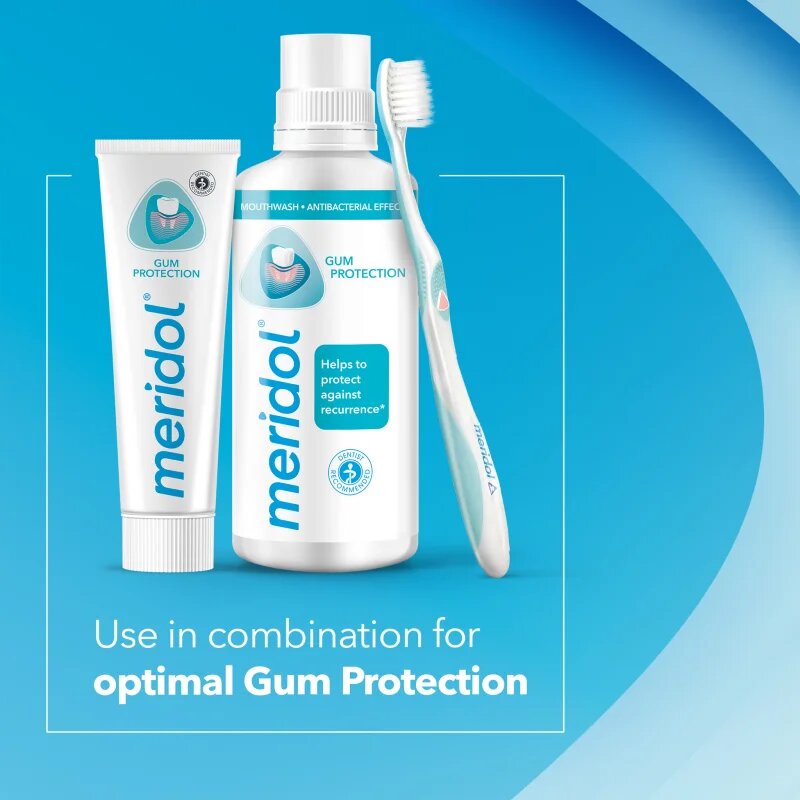 Meridol Gum Protection Soft zubní kartáčky soft 3 ks