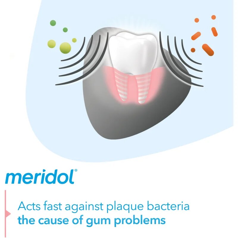 Meridol Gum Protection Whitening bělicí zubní pasta 3 x 75 ml