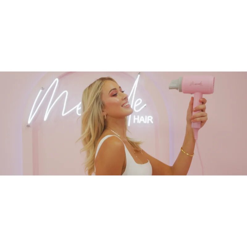 Mermade Hair Dryer fén na vlasy Pink 1 ks