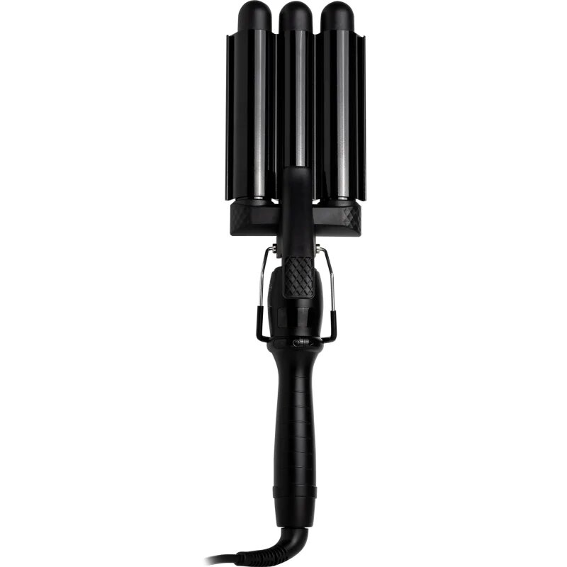 Mermade Pro Waver 32 mm trojkulma na vlasy Black 1 ks