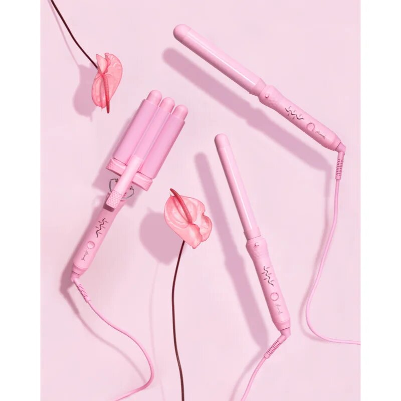 Mermade The Style Wand kónická kulma na vlasy Pink 1 ks