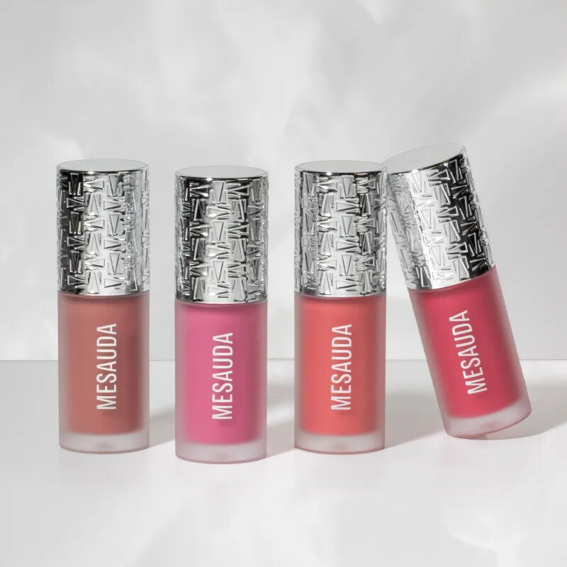 Mesauda Flush of Blush tekutá tvářenka s matným efektem odstín 103 Peach Delight 8 ml