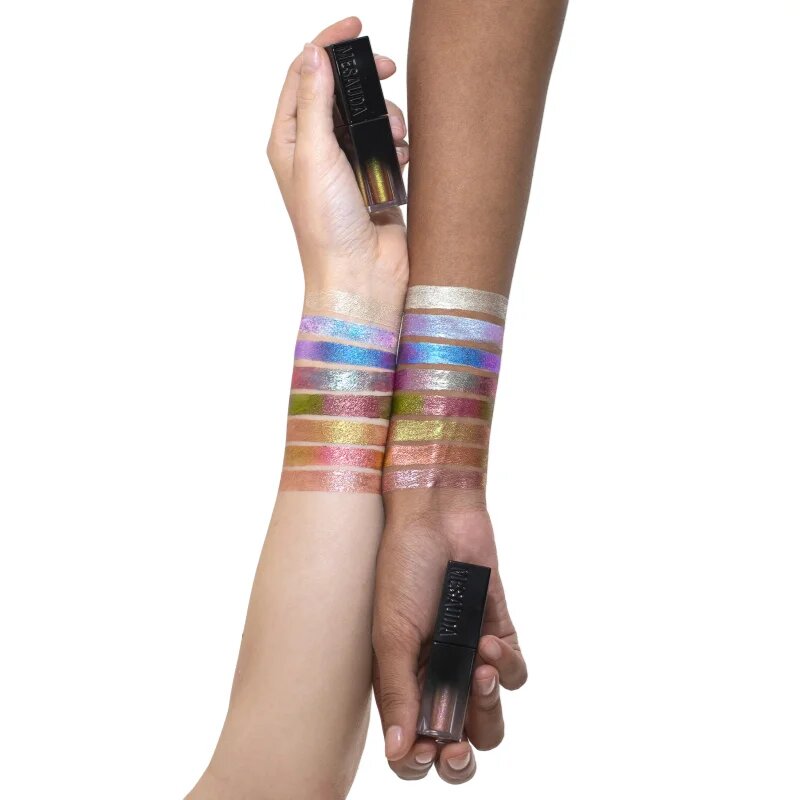 Mesauda Galactic Shadow tekuté oční stíny pro třpytivý lesk odstín 101 Atmosphere 4.5 ml
