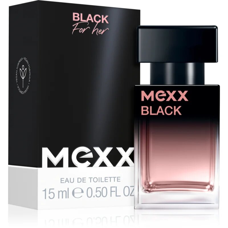 Mexx Black For Her toaletní voda pro ženy 15 ml