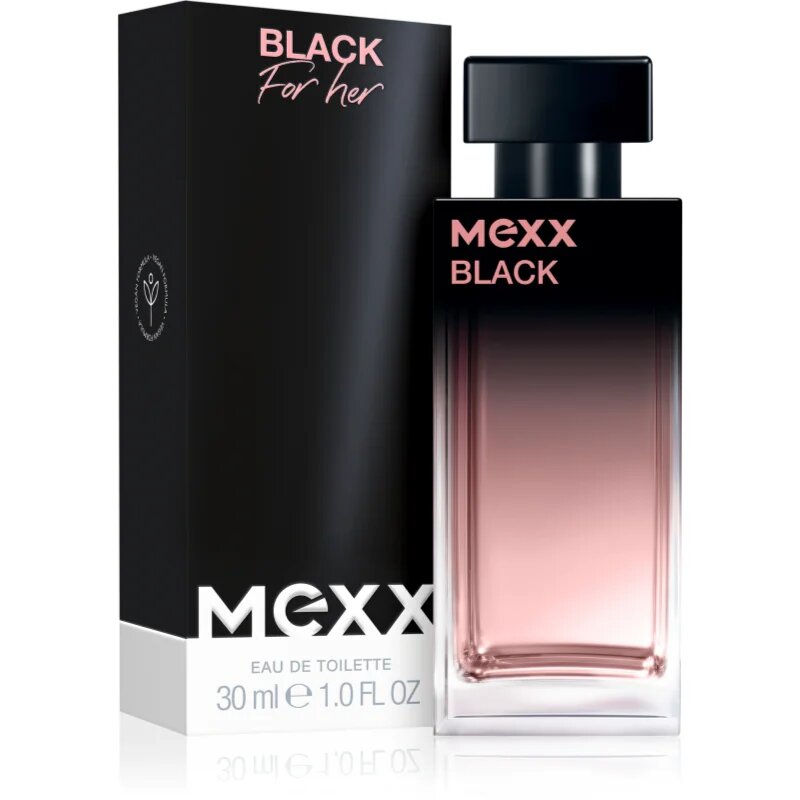 Mexx Black For Her toaletní voda pro ženy 30 ml