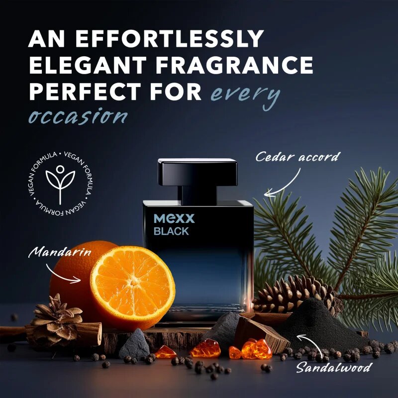 Mexx Black New toaletní voda pro muže 50 ml