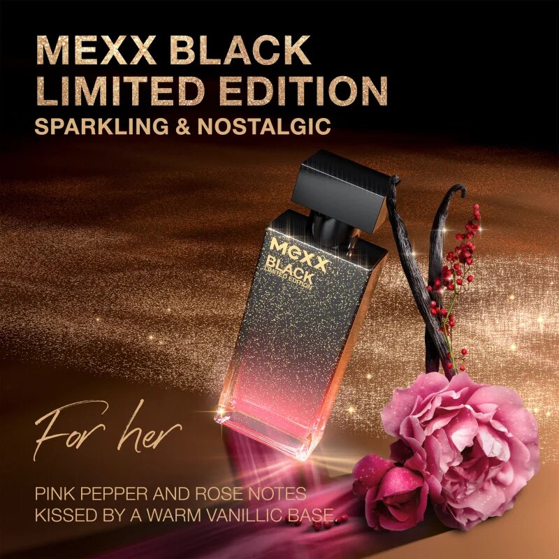 Mexx Black Woman toaletní voda pro ženy 15 ml