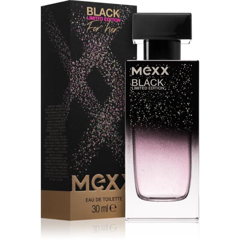 Mexx Black Woman toaletní voda pro ženy 30 ml