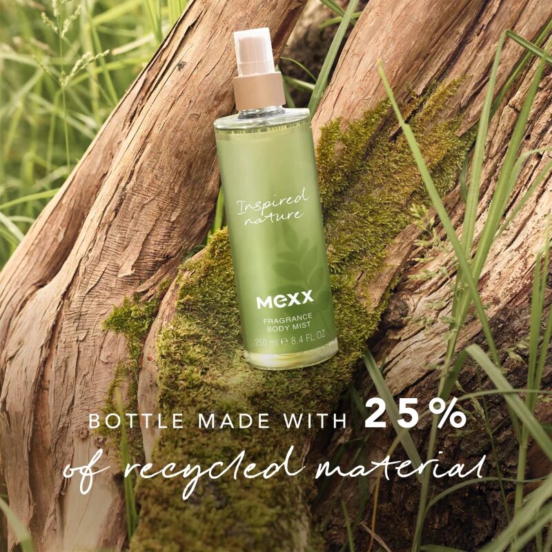 Mexx Inspired Nature tělový sprej pro ženy 250 ml
