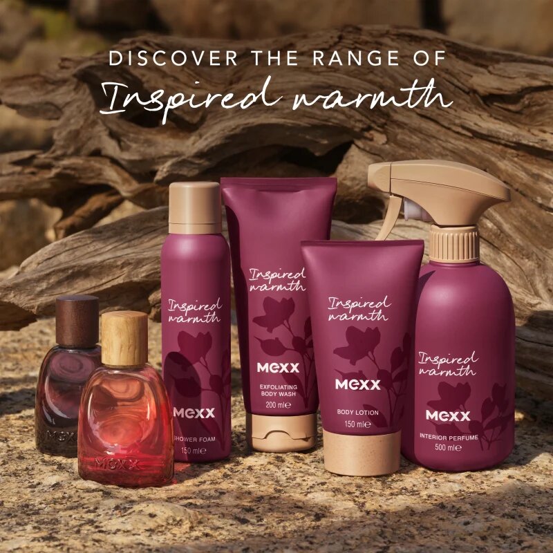 Mexx Inspired Warmth tělový sprej pro ženy 250 ml