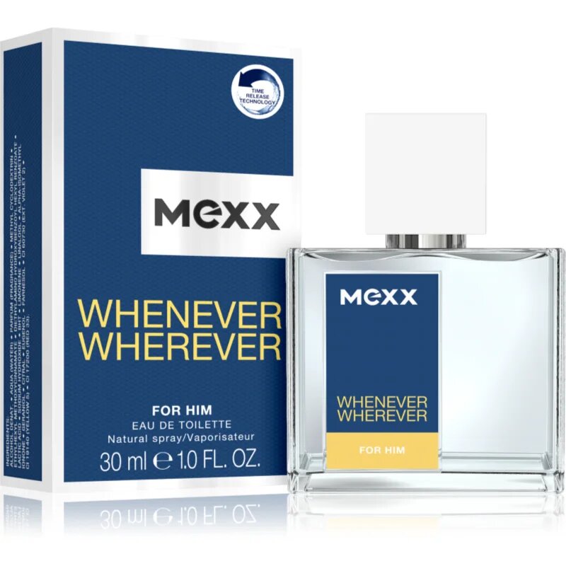 Mexx Whenever Wherever For Him toaletní voda pro muže 30 ml