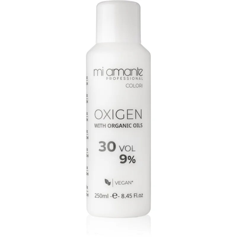 Mi Amante Professional Colori Oxigen With Organic Oils aktivační emulze pro profesionální použití 9% 30.Vol 250 ml