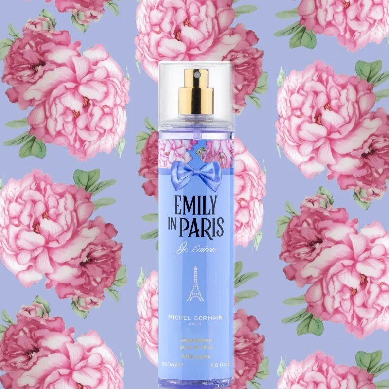Michel Germain Emily in Paris Je t'aime tělový sprej pro ženy 236 ml