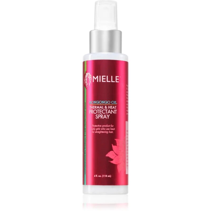 Mielle Mongongo Oil Thermal & Heat Protectant Spray ochranný sprej na tepelnou úpravu vlasů 118 ml